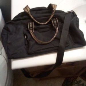 Tommy Hilfiger black weekender bag